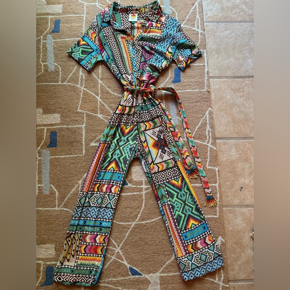 Farm Rio Colorful Jumpsuit